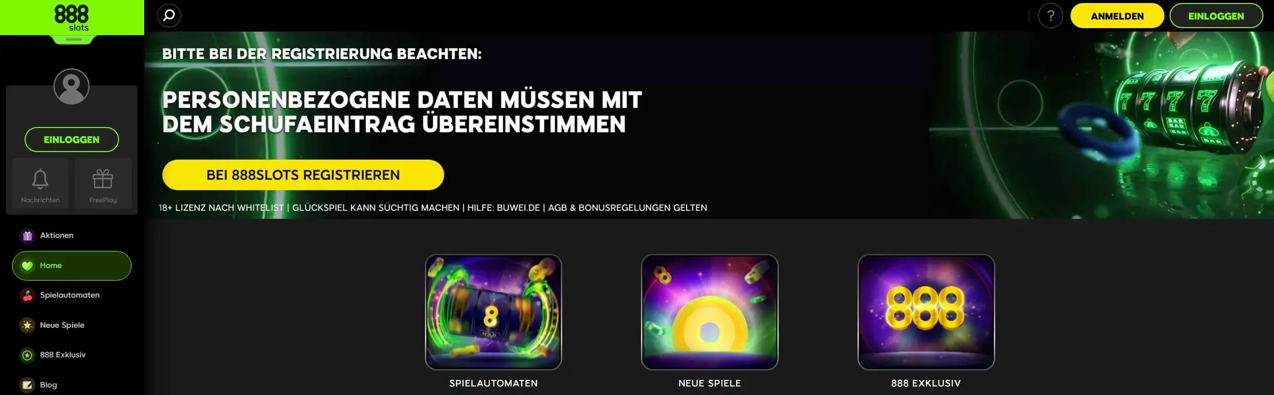 888 casino banner