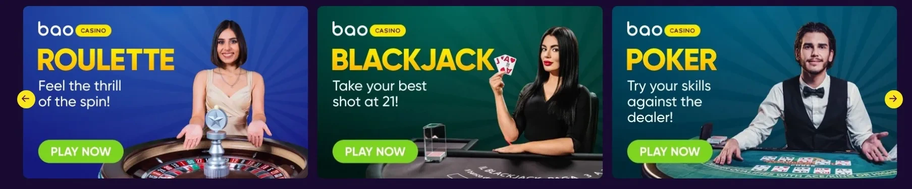 Bao casino wins