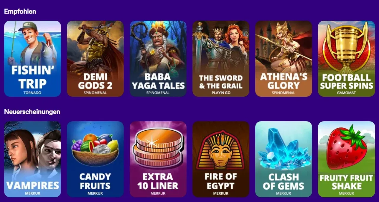 Casumo casino games