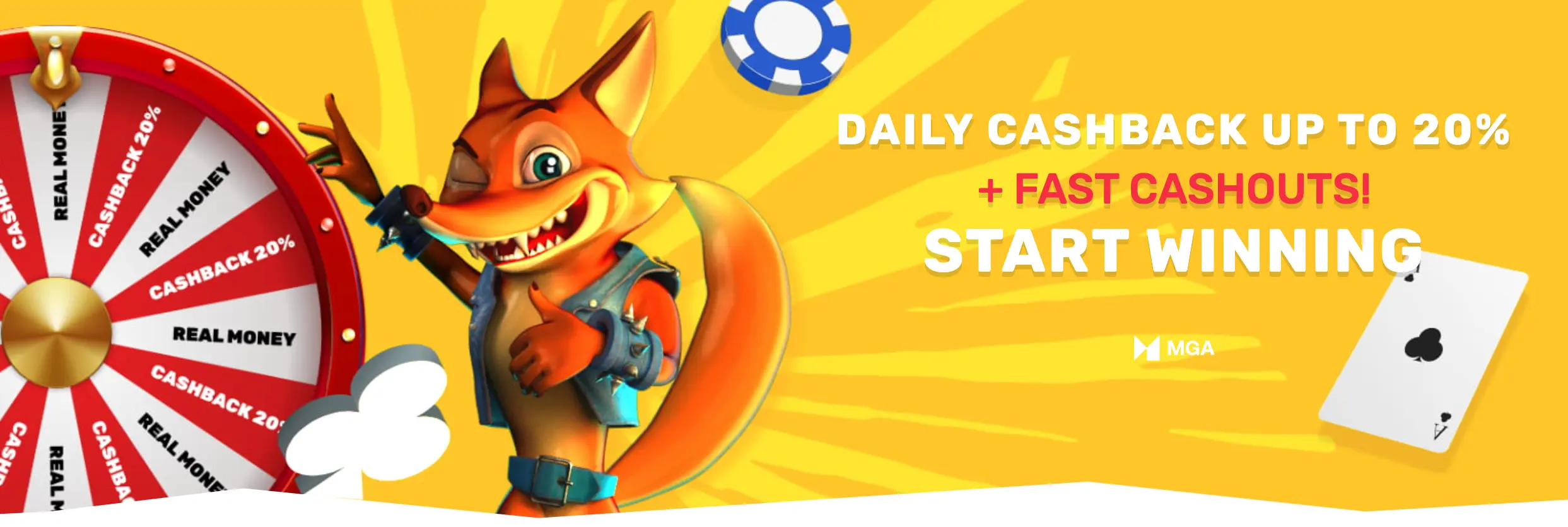 Crazy Fox casino banner