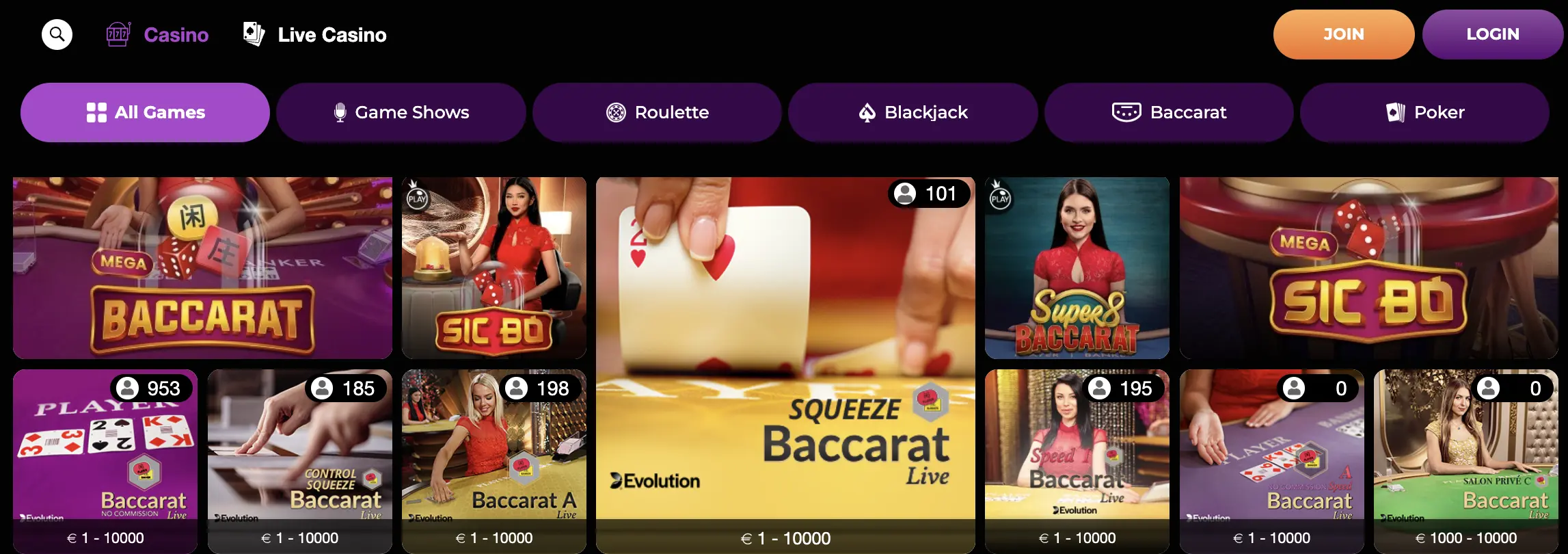 Free Casino games