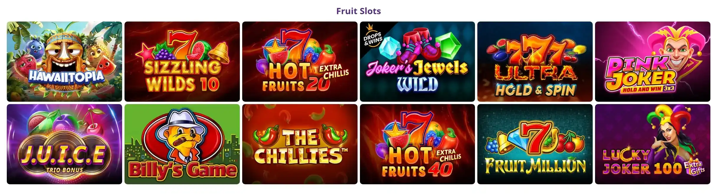 Omni slots