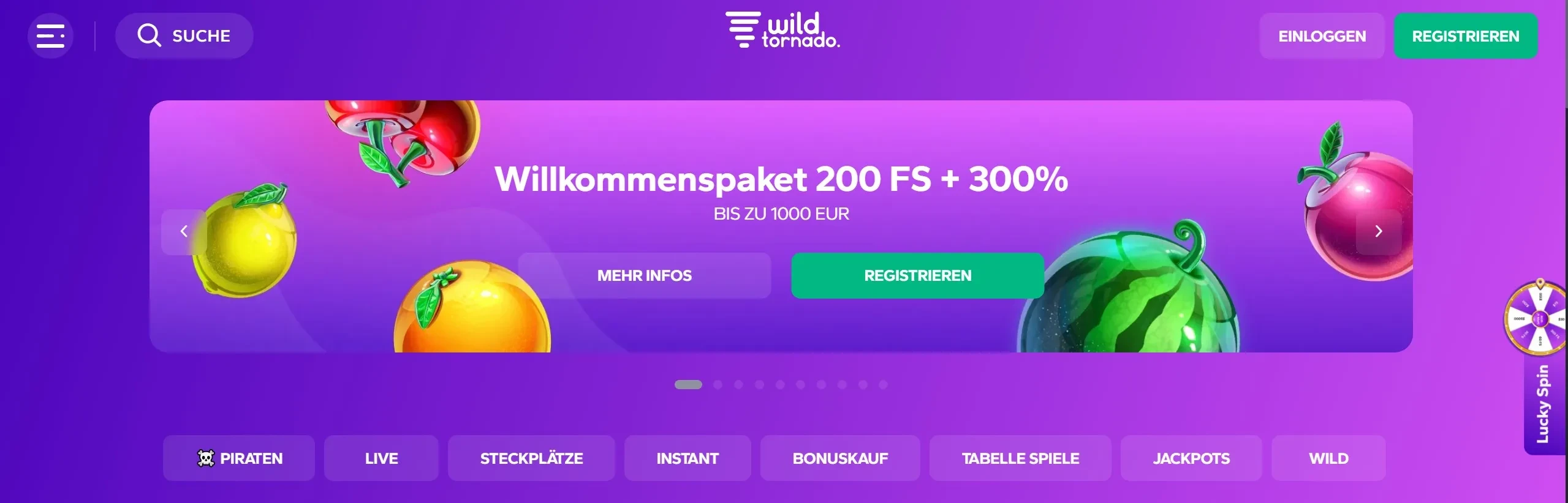 Wild tornado banner